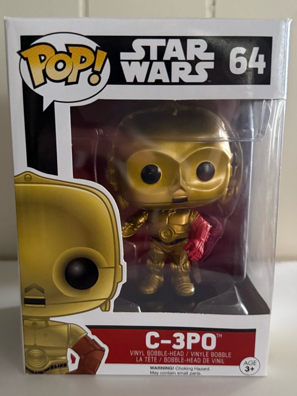 Funko Pop! Star Wars C-3PO Gold with Red Arm